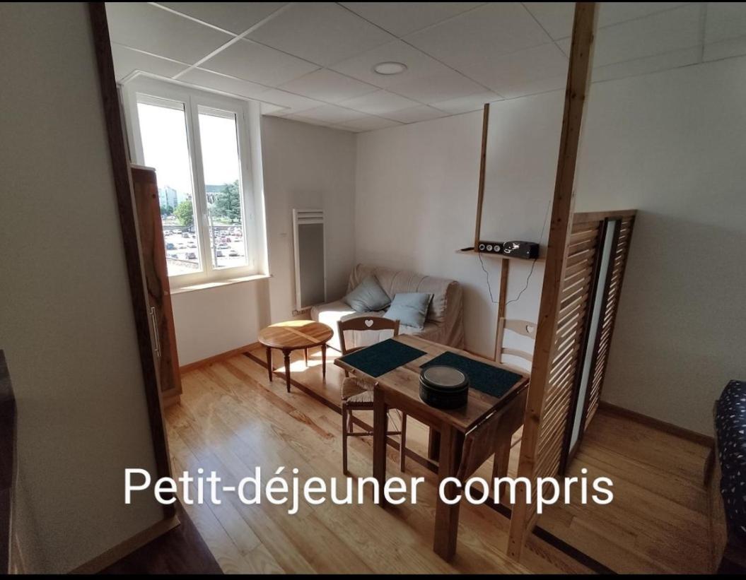 Studio Sympa Avec Petit Dejeuner Entre Canal Et Loire Roanne Kültér fotó